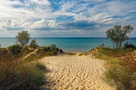 Downtown 5Bed Walking Distance To Beach Sleeps 16 Villa Michigan City Buitenkant foto